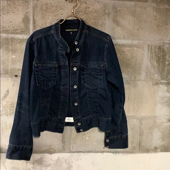 paper denim and cloth jacket